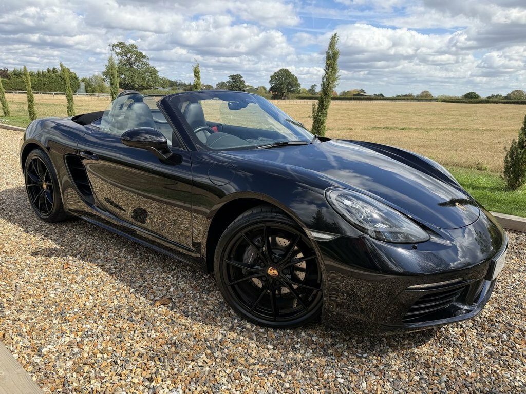 Porsche 718 Boxster Convertible Black #2