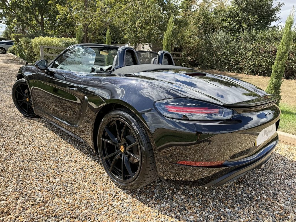 Porsche 718 Boxster Convertible Black #6