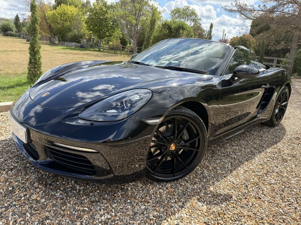 Porsche 718 Boxster Convertible Black