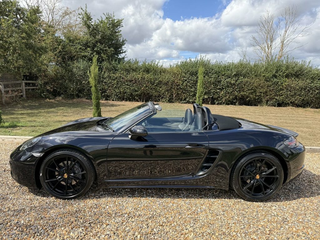 Porsche 718 Boxster Convertible Black #3