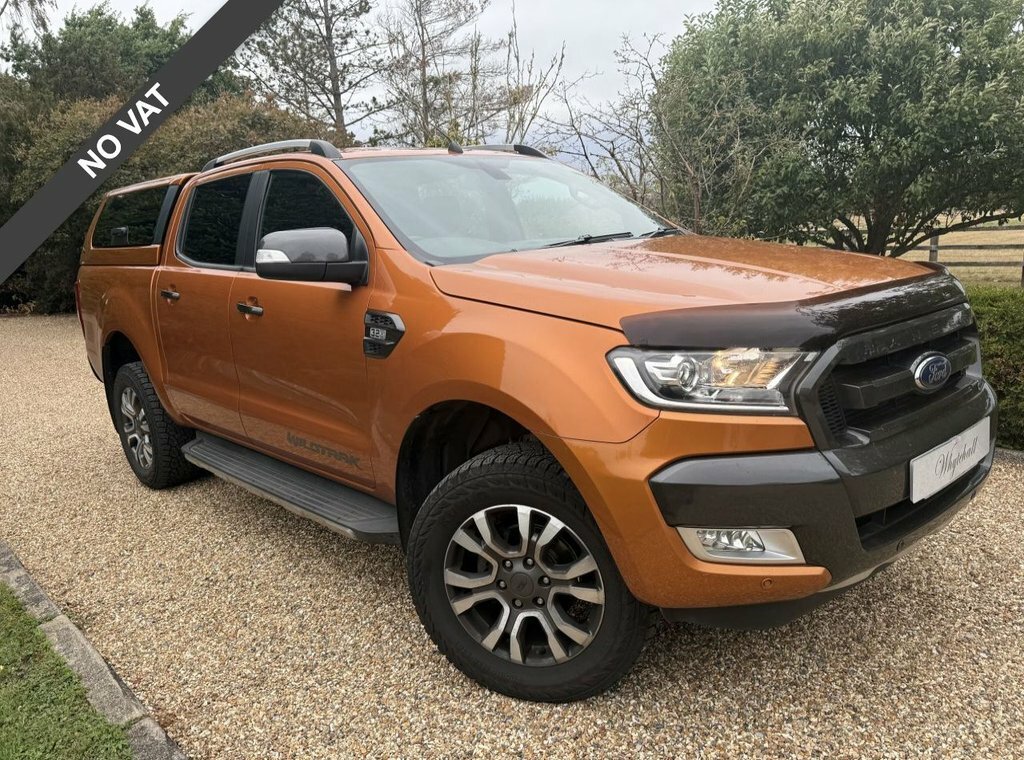 Ford Ranger Pickup Orange