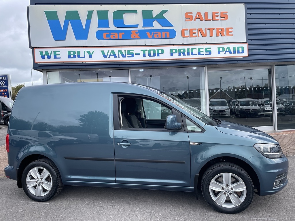 Volkswagen Caddy 2.0 Tdi C20 Bluemotion Tech Highline Panel Van Green