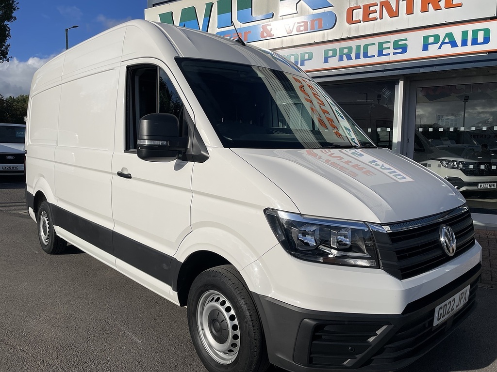 Volkswagen Crafter 2.0 Tdi Cr35 Trendline Panel Van White #2