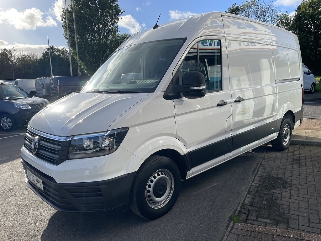 Volkswagen Crafter 2.0 Tdi Cr35 Trendline Panel Van White #6