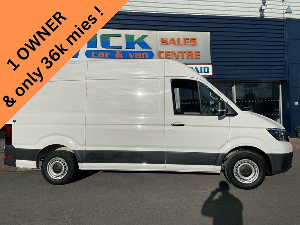 Volkswagen Crafter 2.0 Tdi Cr35 Trendline Panel Van White