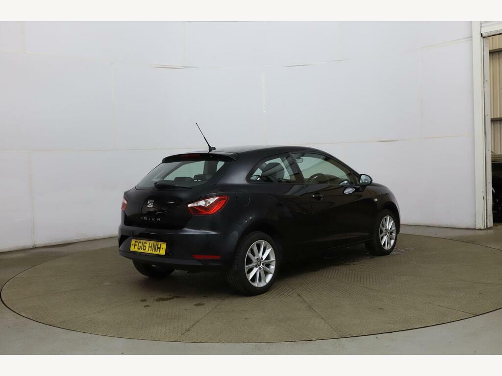 Seat Ibiza 1.0 Vista Sport Coupe Euro 6 Black #4