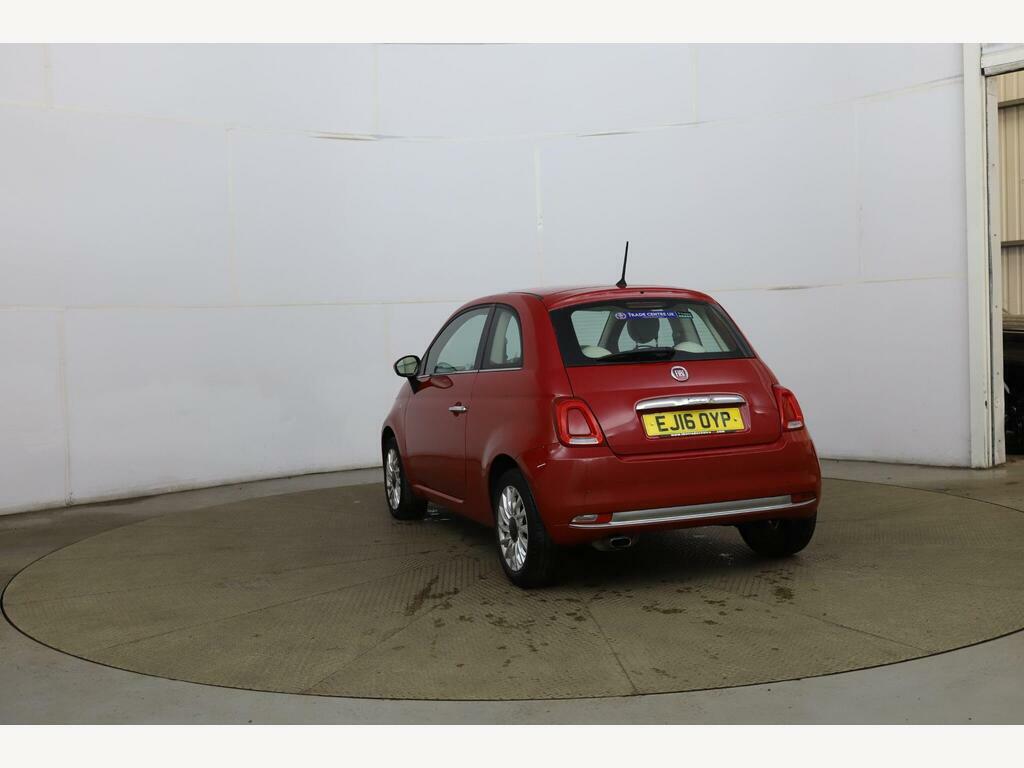 Fiat 500 1.2 Lounge Euro 6 S S Red #3