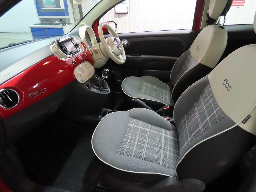 Fiat 500 1.2 Lounge Euro 6 S S Red #5