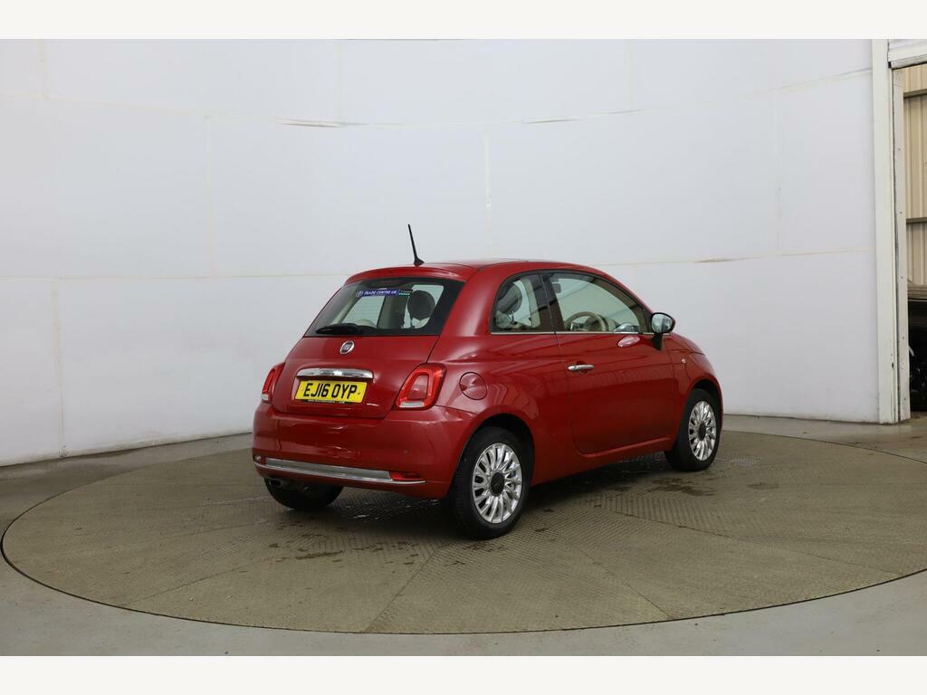 Fiat 500 1.2 Lounge Euro 6 S S Red