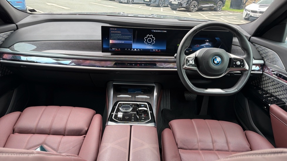 BMW i7 I7 Edrive50 M Sport Blue #4