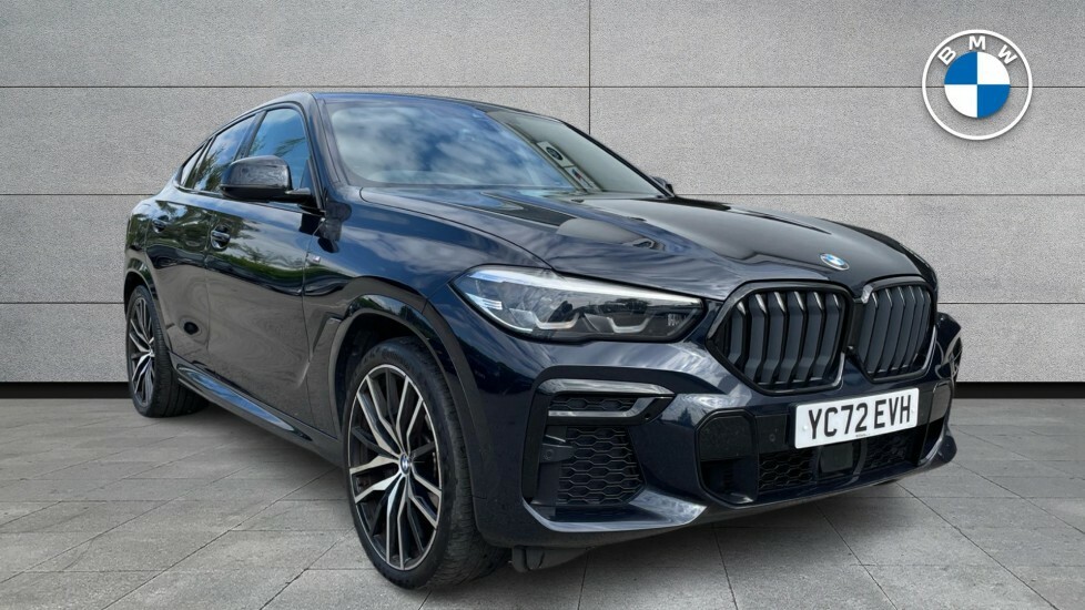 BMW X6 4.4L Null Blue #1
