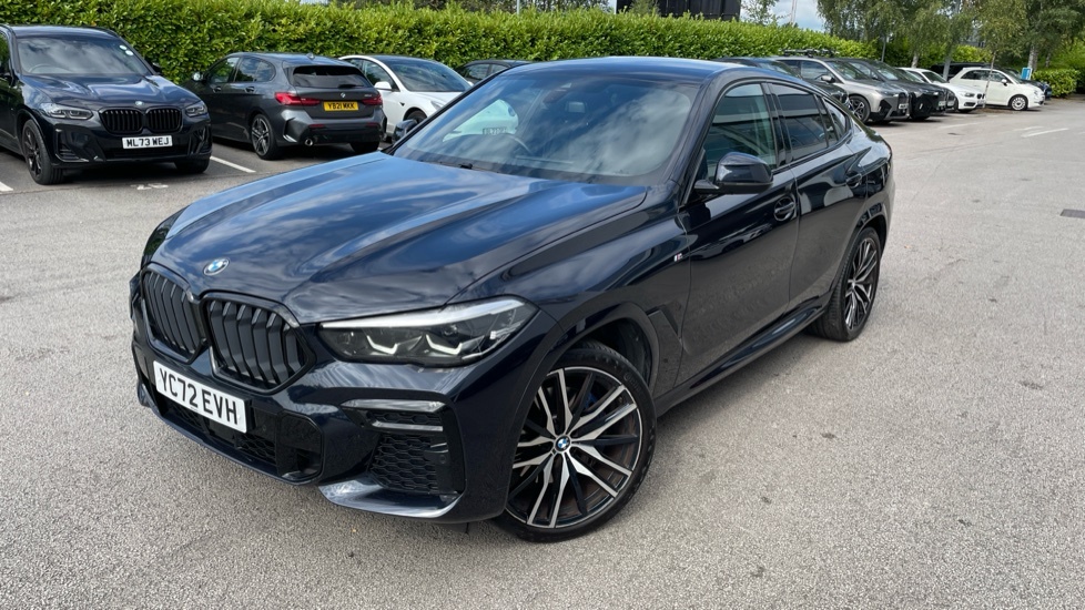 BMW X6 4.4L Null Blue #56
