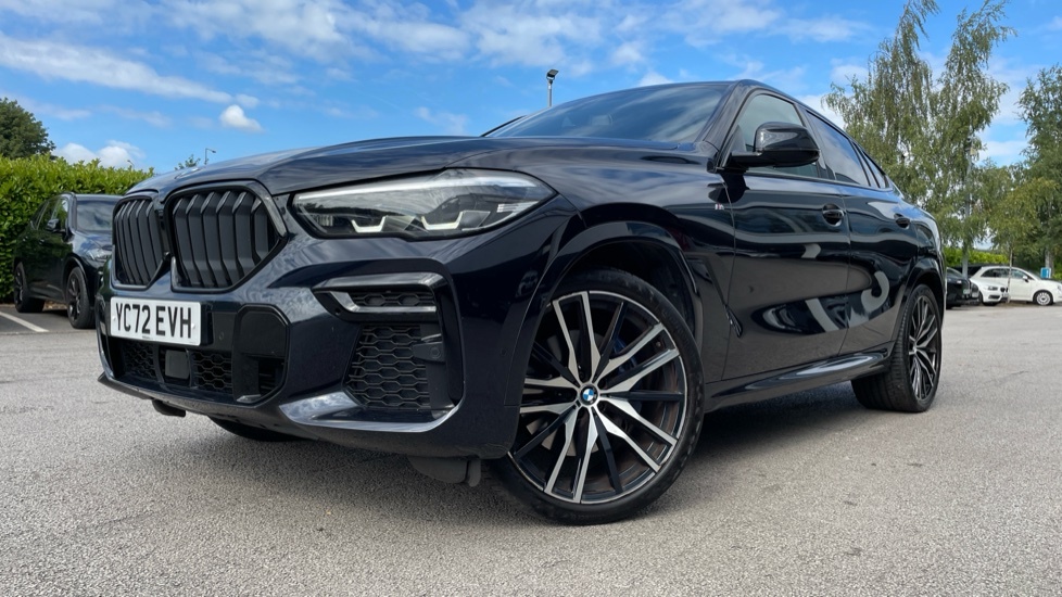 BMW X6 4.4L Null Blue #55