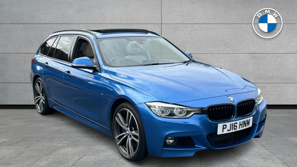 BMW 3 Series Saloon Black #1