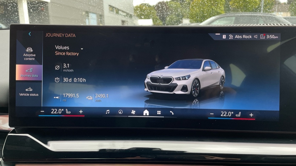 BMW i5 Edrive40 M Sport White #44