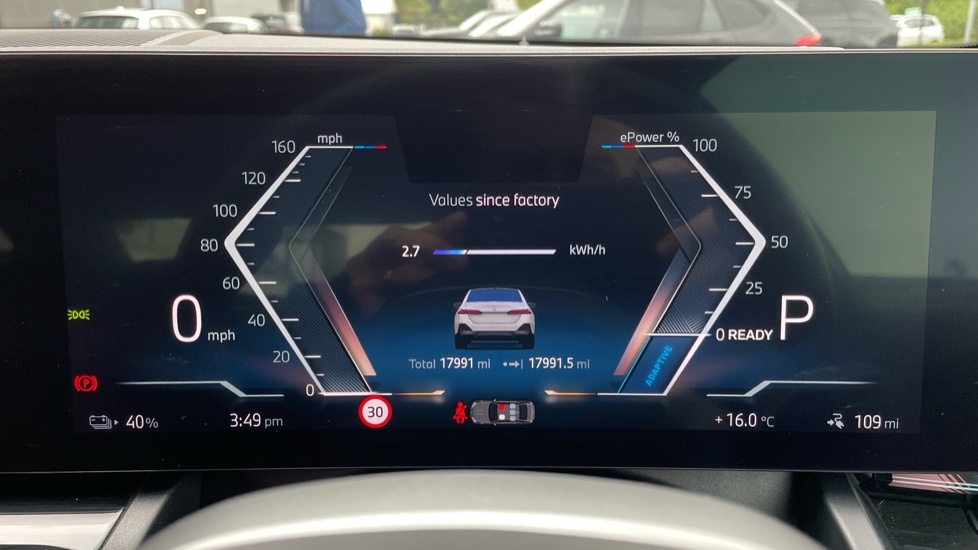 BMW i5 Edrive40 M Sport White #9