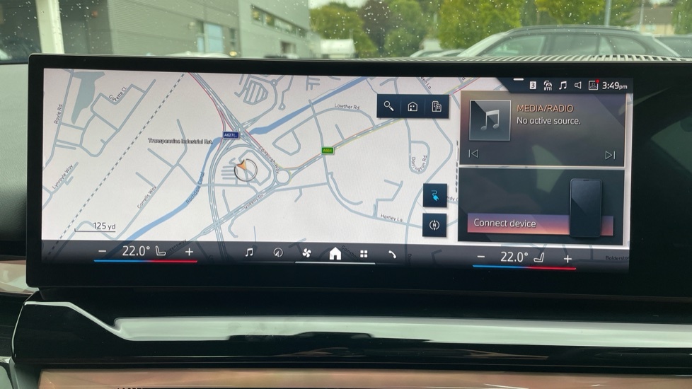 BMW i5 Edrive40 M Sport White #38