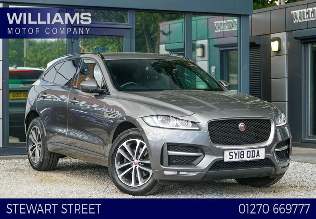 Jaguar F-Pace 2018 2.0 D180 R-sport Suv Awd Eu Grey