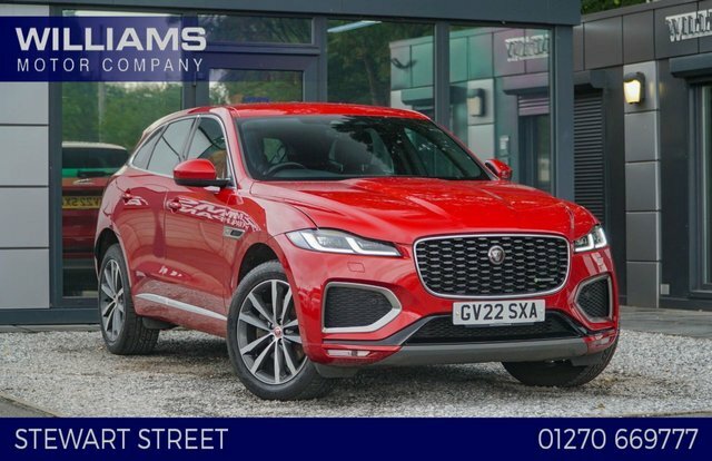 Jaguar F-Pace 2022 2.0 D200 Mhev R-dynamic Se Suv Aut Red