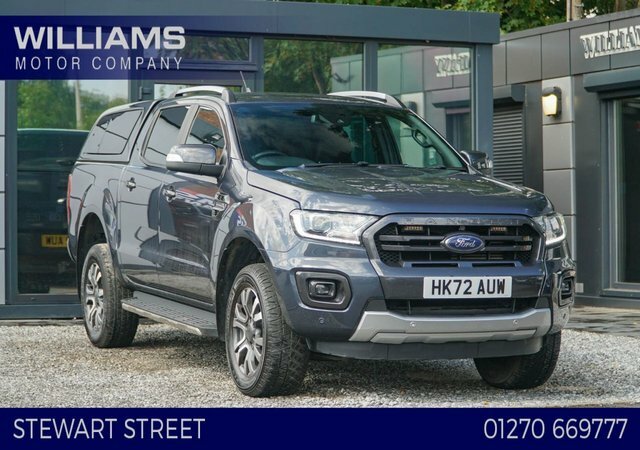 Ford Ranger 2022 2.0 Ecoblue Wildtrak Pickup Double Cab Di Grey