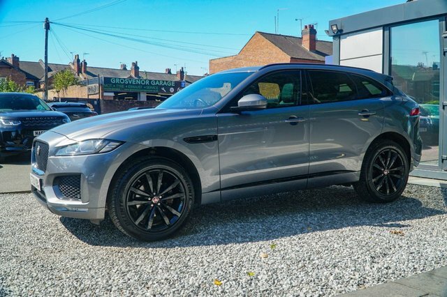Jaguar F-Pace 2020 2.0 D180 Chequered Flag Suv A Grey #2