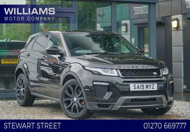 Land Rover Range Rover Evoque 2019 2.0 Td4 Hse Dynamic Suv 4Wd E Black