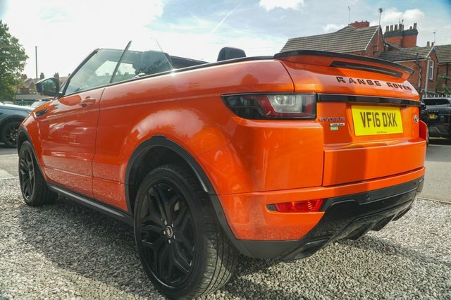 Land Rover Range Rover Evoque 2016 2.0 Si4 Hse Dynamic Convertible Au Orange #5