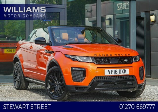 Land Rover Range Rover Evoque 2016 2.0 Si4 Hse Dynamic Convertible Au Orange
