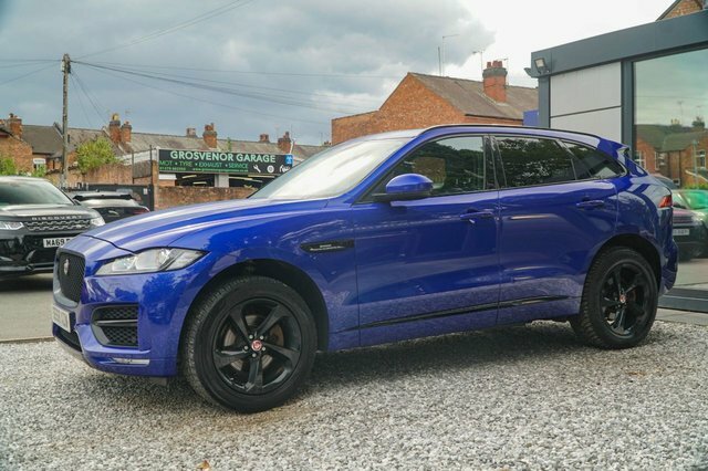 Jaguar F-Pace 2019 2.0 D180 R-sport Suv Awd Euro Blue #3