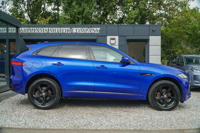 Jaguar F-Pace 2019 2.0 D180 R-sport Suv Awd Euro Blue #6