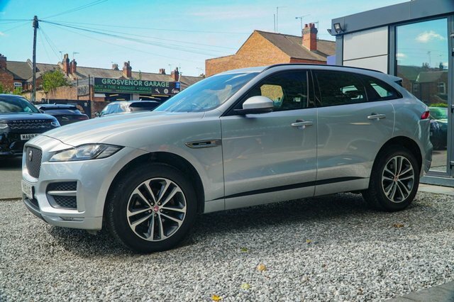Jaguar F-Pace 2019 2.0 D180 R-sport Suv Awd Euro Silver #3