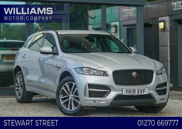 Jaguar F-Pace 2019 2.0 D180 R-sport Suv Awd Euro Silver