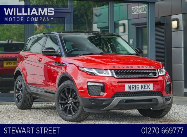 Land Rover Range Rover Evoque 2016 2.0 Ed4 Se Tech Suv Fwd Eur Red