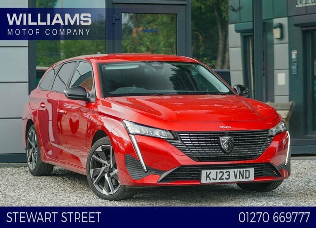 Peugeot 308 SW 2023 1.2 Puretech Allure Premium Estate Red