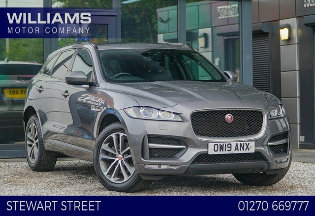Jaguar F-Pace 2019 2.0 D180 R-sport Suv Awd Euro Grey