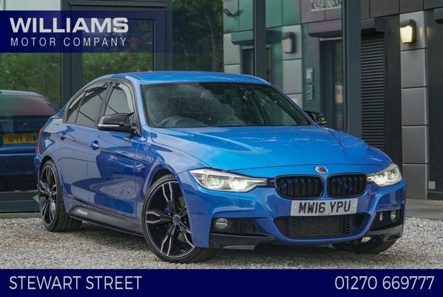 BMW 3 Series 2016 2.0 320D M Sport Saloon Euro Blue