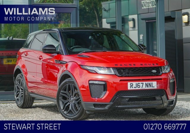 Land Rover Range Rover Evoque 2017 2.0 Sd4 Hse Dynamic Suv 4Wd E Red