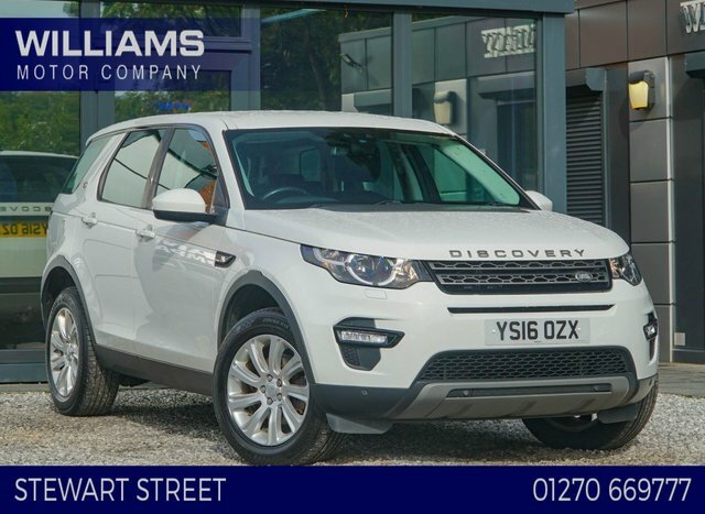 Land Rover Discovery Sport 2016 2.0 Td4 Se Tech Suv 4Wd Eur White