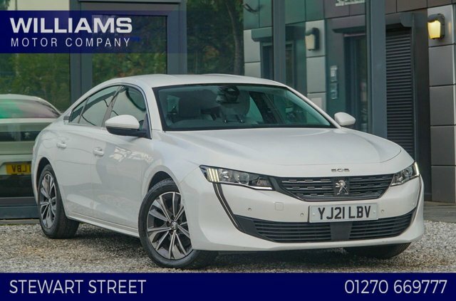 Peugeot 508 2021 508 Fastback 1.6 Pt 180 Allure Eat8 Hatchbac White