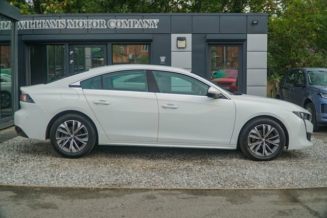 Peugeot 508 2021 508 Fastback 1.6 Pt 180 Allure Eat8 Hatchbac White #6