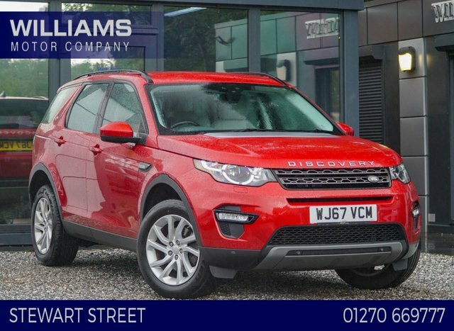Land Rover Discovery Sport 2017 2.0 Td4 Se Tech Suv 4Wd Euro Red