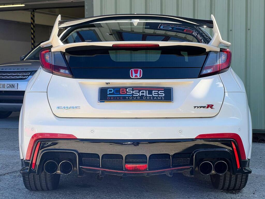 Honda Civic 2.0 I-vtec Type R Gt Hatchback E White #5