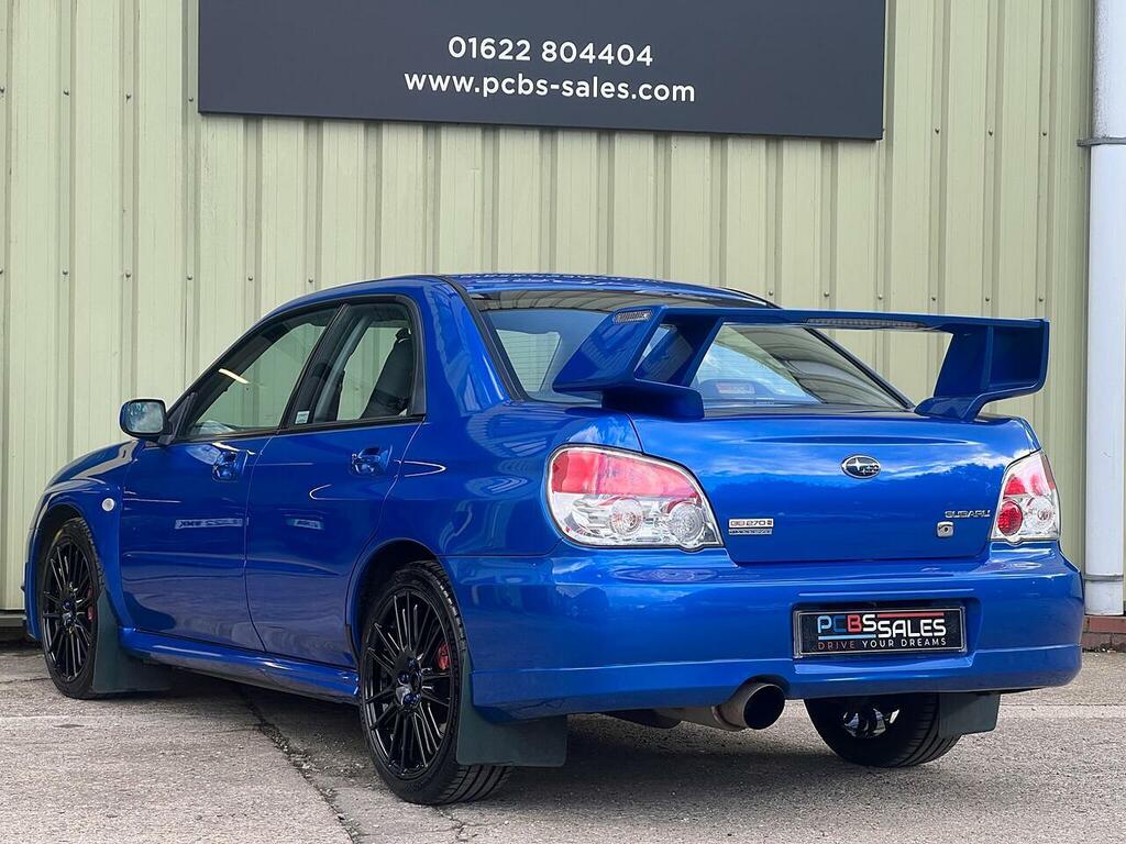 Subaru Impreza 2.5 Wrx Gb270 Saloon 260 Gkm, Blue #4