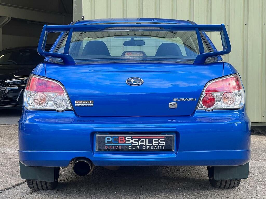 Subaru Impreza 2.5 Wrx Gb270 Saloon 260 Gkm, Blue #6