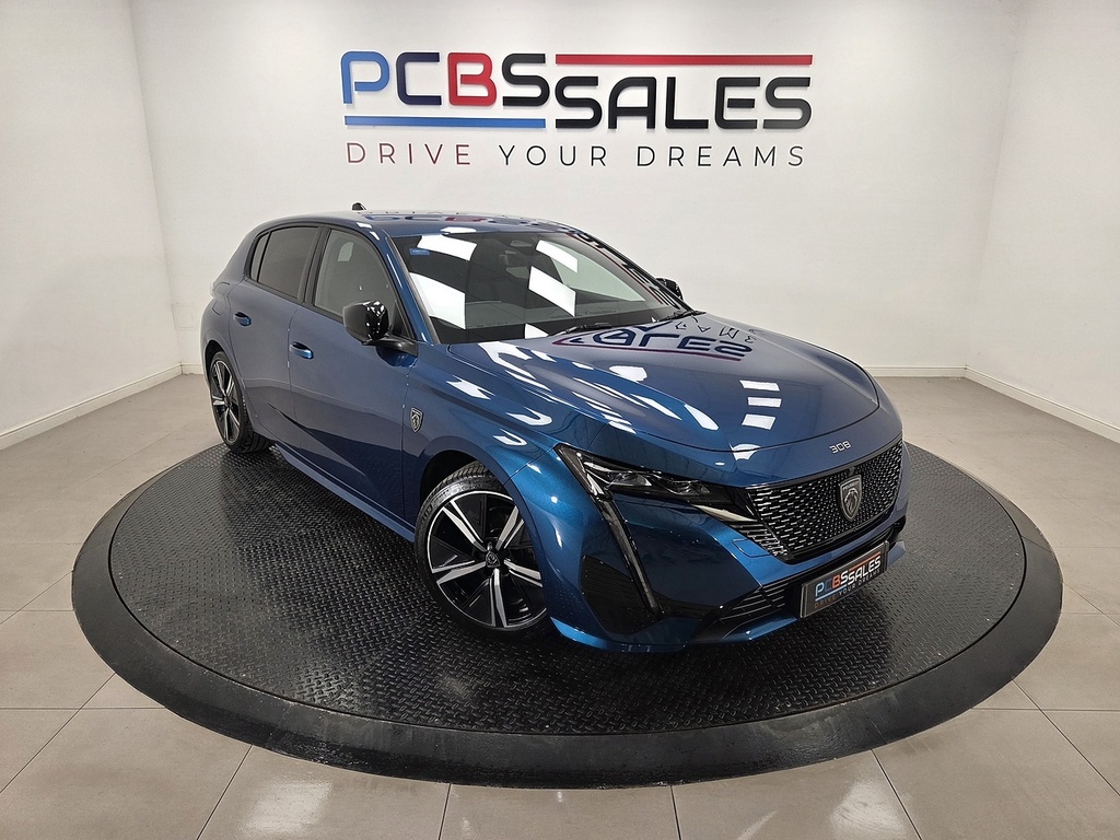 Peugeot 308 1.2 Puretech Gt Hatchback Eat Euro 6 S Blue