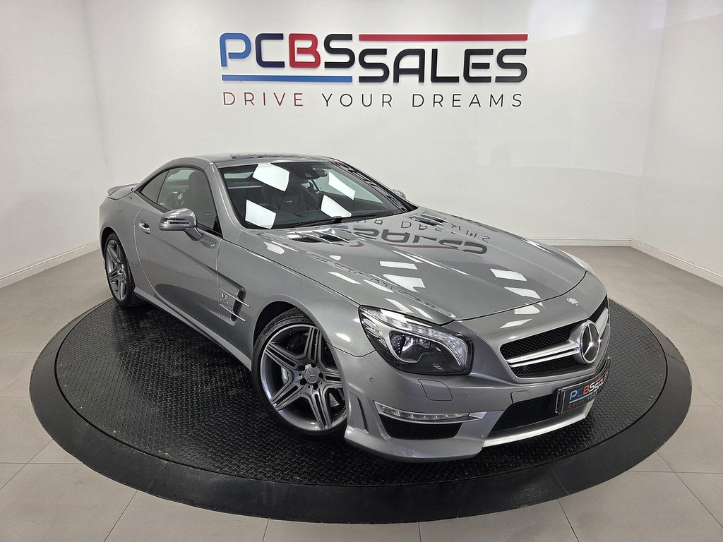 Mercedes-Benz SL Class 5.5 Sl63 V8 Amg Convertible Spds Mct Eu Silver #2