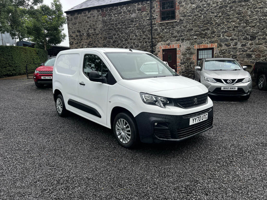 Peugeot Partner 650 1.5 Bluehdi 75 Professional Van White #2