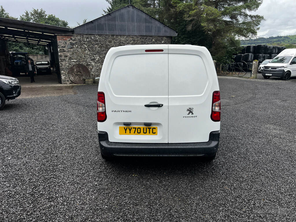 Peugeot Partner 650 1.5 Bluehdi 75 Professional Van White #5