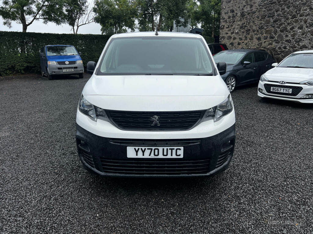 Peugeot Partner 650 1.5 Bluehdi 75 Professional Van White #3