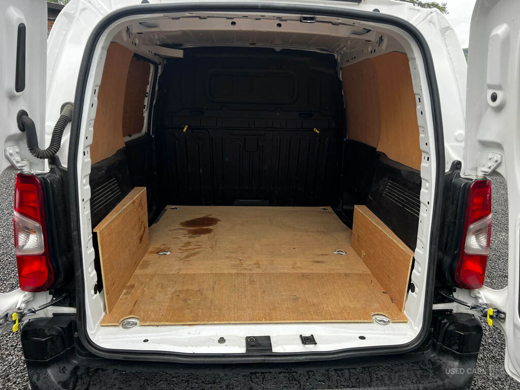 Peugeot Partner 650 1.5 Bluehdi 75 Professional Van White #6
